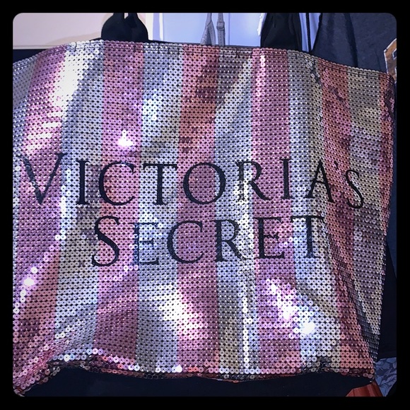 Victoria's Secret Handbags - VS sequence Tote barely used